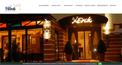 Desktop Screenshot of hotel-erck.de
